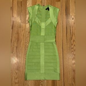 French Connection Green Midi Dress